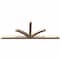 Ekena Millwork Richland Smooth Timber Gable Bracket, Douglas Fir, 96"W x 36"H x 3 1/2"D x 3 1/2"F, 9/12 Pitch GBW096X36X0404RIC00SDF - alternate 3